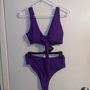 ZAFUL purple bikini
